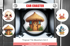 Aloha Spooks Car Coaster Product Image 1