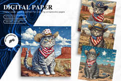 4th of July Patriotic USA American Flag Background Wallpaper Product Image 1
