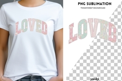Loved cottage core png design for T-shirts Product Image 1
