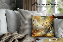 abstract autumn pillowcase sublimation design png Product Image 1