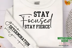your determination sets you apart Sleeve SVG PNG Product Image 1