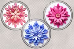 Earrings Sublimation Kit | 6 Designs of 3D Earrings, PNG Product Image 2