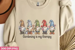 Gardening is my therapy PNG, Gardening Sublimation PNG Product Image 2