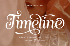 Timeline - Beauty Italic Serif Font Product Image 1