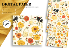 Farm Animal Background Cute Kids Room Pattern Wallpaper_6 Product Image 1