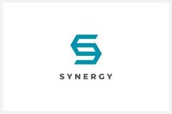 Synergy Letter S logo design vector template Product Image 1