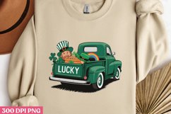 Lucky PNG, St Patricks Day Gnome Sublim Product Image 2