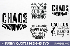 Funny Quotes Designs SVG Product Image 1