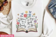 Between the of if a lovely the page book to place be PNG Product Image 2