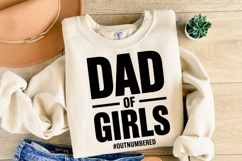 Dad of Girls svg | Svg Cut File | Shirt Svg Product Image 1