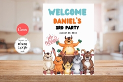 Baby Shower Welcome Sign Template 102 Product Image 2
