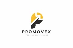 Promovex P Letter Arrows Logo Product Image 1