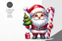 Christmas clipart, Santa clipart, Winter clipart Product Image 1