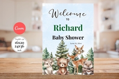 Baby Shower Welcome Sign Template 179 Product Image 1
