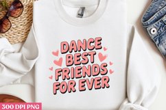 Dance Best FRIENDS FOREVER PNG, Friendship Sublimation PNG Product Image 2