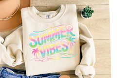 Summer Vibes Svg | Svg Files for Cricut | Shirt Svg Product Image 2