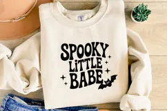 Spooky Little Babe Svg | Halloween Svg | Shirt Svg Product Image 2