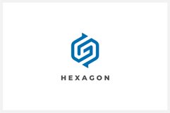 Hexagon Arrows logo design vector template Product Image 1