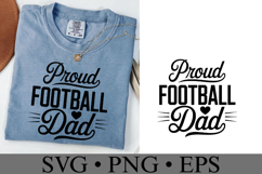 Proud Football Dad Svg | Game Day Svg | Shirt Svg Product Image 2