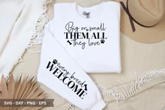 Big or small them all they love SVG -Dog Sleeve SVG T-S Product Image 1