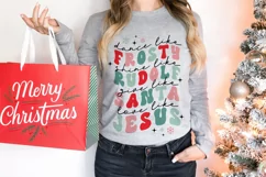 Dance Like Frosty SVG, Shine like Rudolph Give like Santa Product Image 2