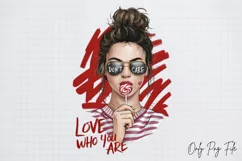 Funny Beautiful Girl Quotes Sublimation Design PNG Product Image 1