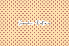 Retro Polka Dot Seamless Pattern Product Image 8