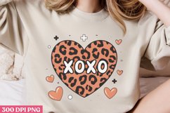 Xoxo PNG, Western Valentine Sublimation PNG Product Image 2