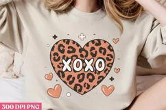 Xoxo PNG, Western Valentine Sublimation PNG Product Image 2