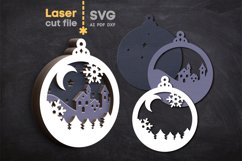 Christmas Tree Toy SVG laser cut file for Glowforge Product Image 2