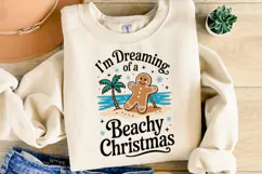 Beachy Christmas Svg | Christmas Svg | Shirt Svg Product Image 1