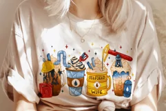 Oilfield Wife Latte Sublimation Design PNG, Coffee Lover Mug Product Image 2