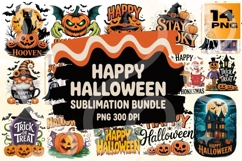 Halloween PNG Bundle 14 Product Image 1