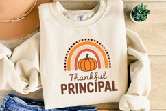 Thankful Pincipal Svg | Halloween Svg | Shirt Svg Product Image 2