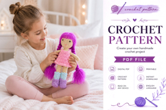 Crochet Doll Amigurumi Pattern PDF Product Image 7