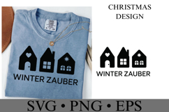 Winter Zauber Svg | Christmas svg | Shirt Svg Product Image 2