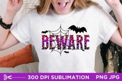 Halloween Sublimation Designs - Beaware Sublimation Product Image 1