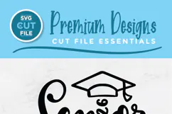Class of 2026 svg, cute 2026 grad svg, 2026 graduate seniors Product Image 2