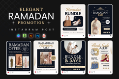 Elegant Ramadan Sale - Social Media Template Product Image 1