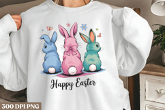 Happy easter PNG, Coquette Easter Day Sublimation PNG Product Image 1