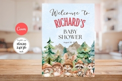Baby Shower Welcome Sign Template 139 Product Image 2