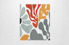 Modern Abstract Botanical Block Embroidery Design Product Image 1