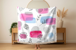 Blanket mockup with fringe edges Product Image 3