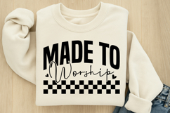 Made to worship SVG Product Image 2