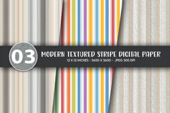 Modern Textured Stripe Digital Paper Product Image 1