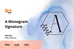 Monogram Signature Product Image 1