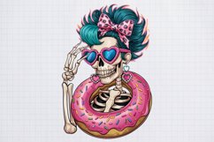 Funny Skeleton Messy CLIPART PNG Product Image 2