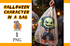 Halloween character in a bag Product Image 1