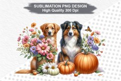 Halloween Dog - Halloween clipart Sublimation PNG Design Product Image 1
