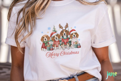 Merry Christmas Dogs Sublimation Product Image 5
